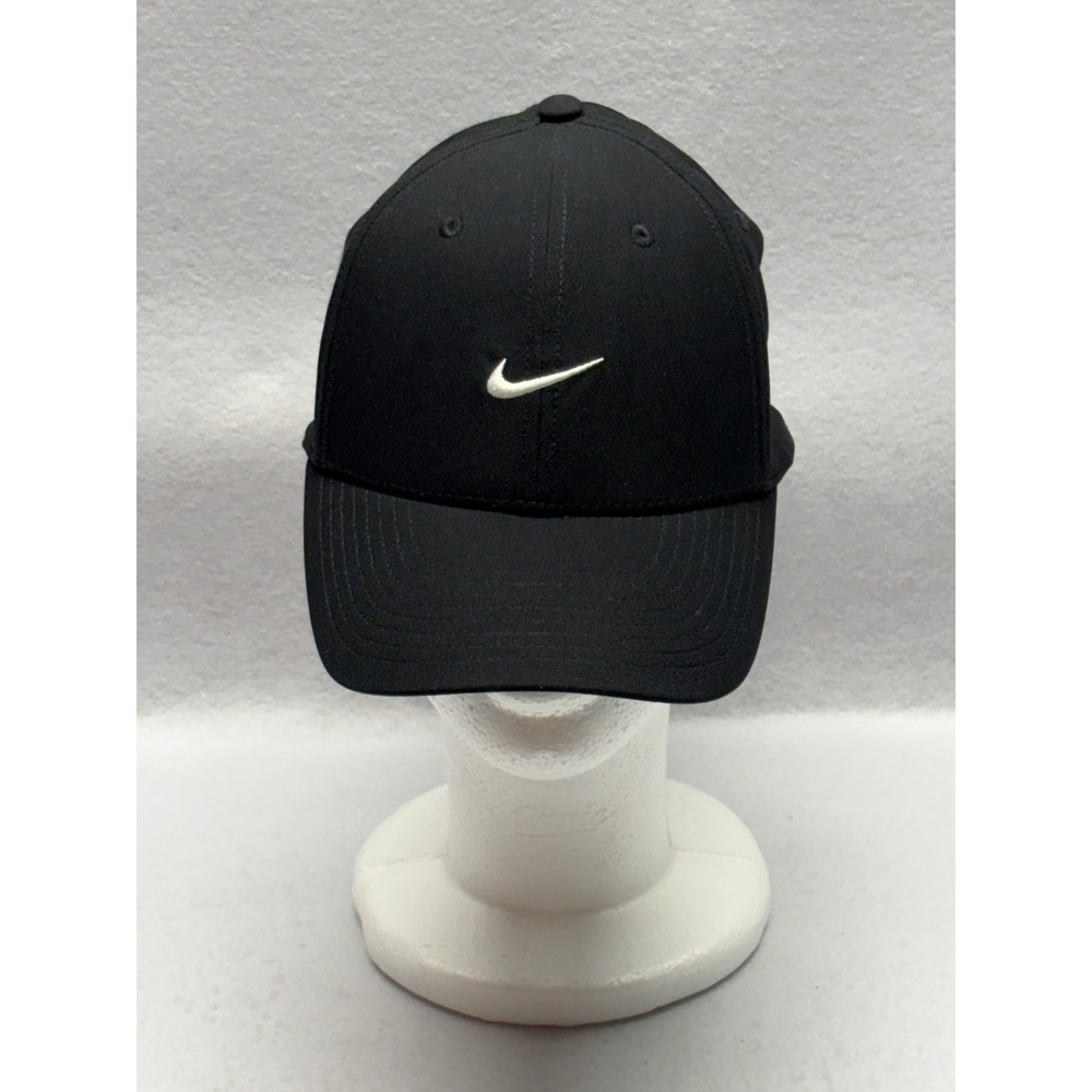 Nike Dri-FIT Club Cap Black Adjustable Snapback Hat FV5563-010 Mens M/L